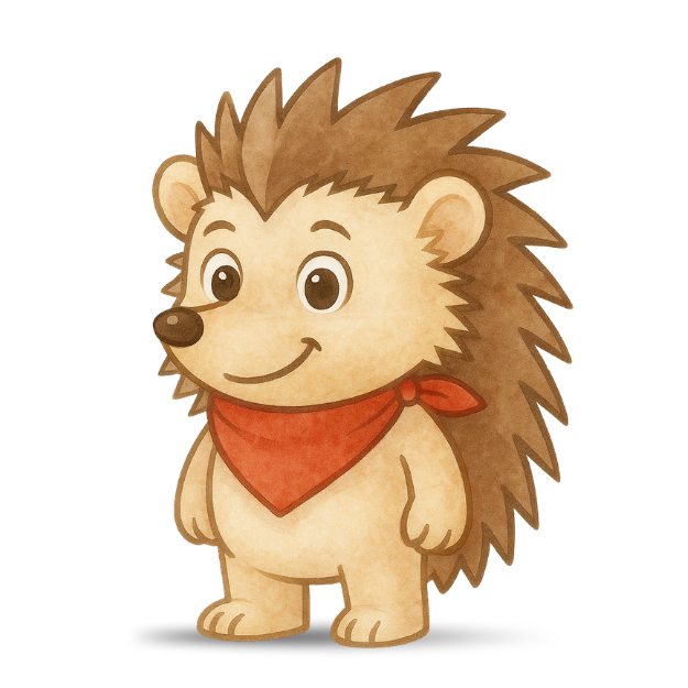 Spikey, der Igel